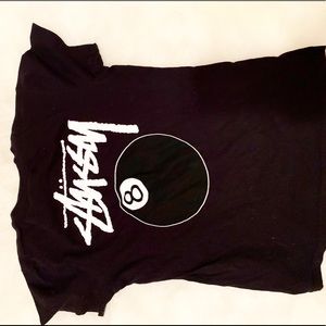 Stussy 8 Ball Tee - Black